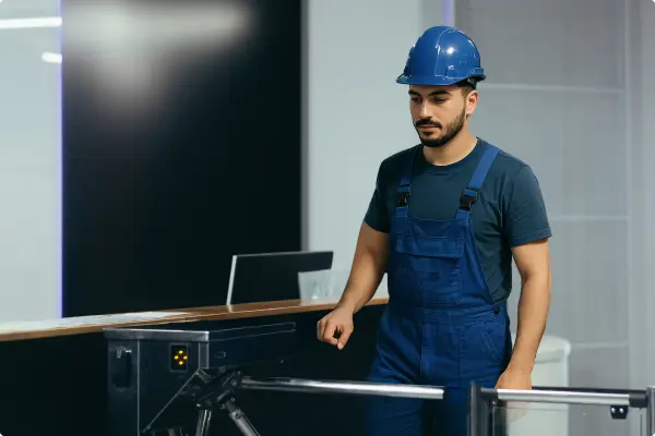 Physical access control and visitor-specific permissions