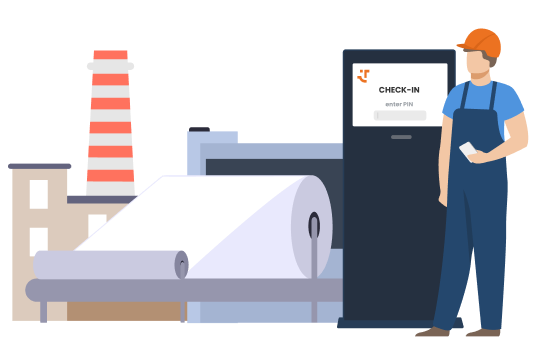 From Check-In to Mustering: End-to-End Contractor and Visitor Safety for Pulp & Paper Facilities