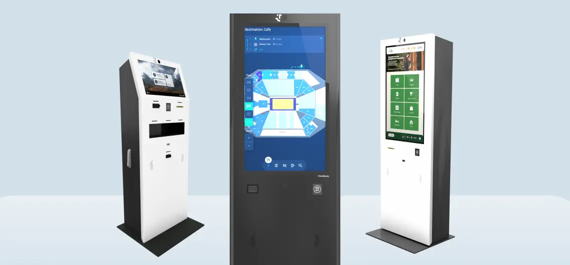 Combine the Software with Powerful friendlyway Kiosks