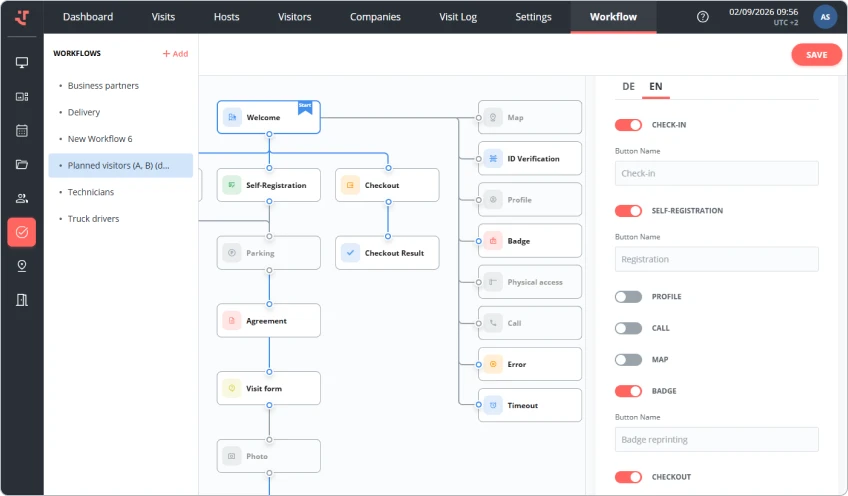 How to Create a Visitor Flow in friendlyway