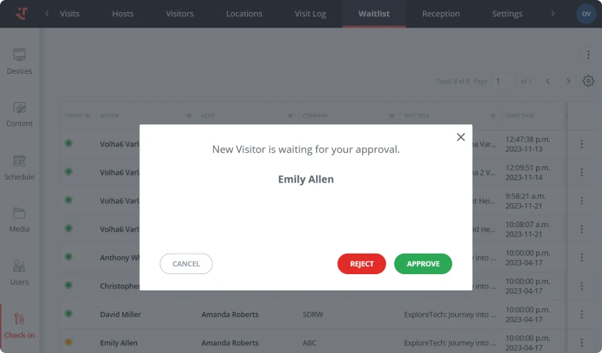 How to Set Up Visitor Check-In