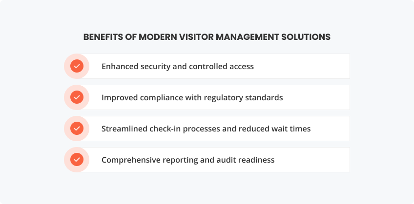 Major Benefits of Modern Visitor Management Solutions