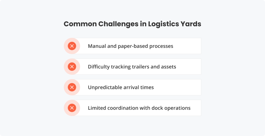 Common Challenges in Logistics Yards